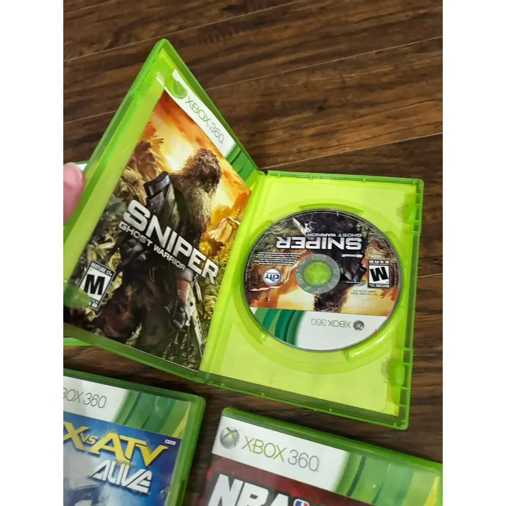 Xbox 360 Games Lot of 6 Mortal Combat Walking Dead NBA 2k12 Dance Central